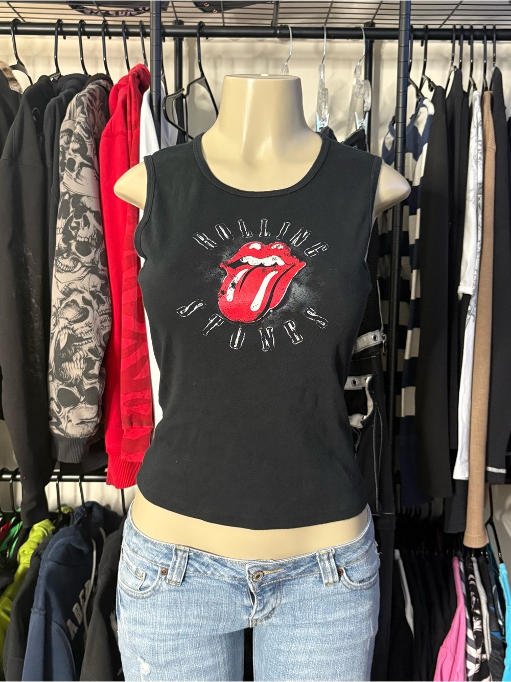 Rolling Stones Graphic Tank Top